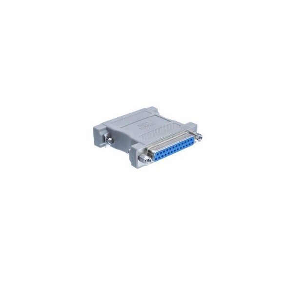 Cable Wholesale Null Modem Adapter, DB25 Male to DB25 Female 30D3-38200 - main