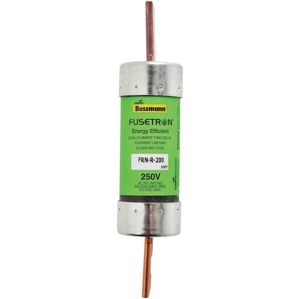 Eaton Bussmann 200A FRN-R Cartridge Heavy-Duty Time Delay Cartridge Fuse FRN-R-200 - main