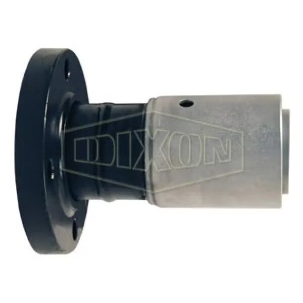 Dixon Holedall External Swage Floating Flange, 4 ID x 4-40/64 to 4-44/64 OD in, Carbon Steel, Domestic 64P1LJ15 - main