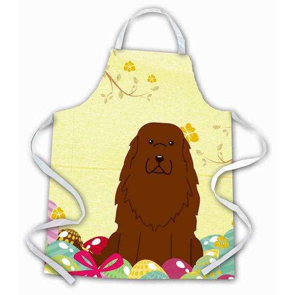 Carolines Treasures Easter Eggs Caucasian Shepherd Dog Apron BB6050APRON - main