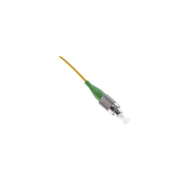 Cable Wholesale FC/APC Epoxy Connector, Simplex, 2.0mm, Singlemode OS2, Metal/Green Boot, 20 pieces 34FC-00320-20 - main