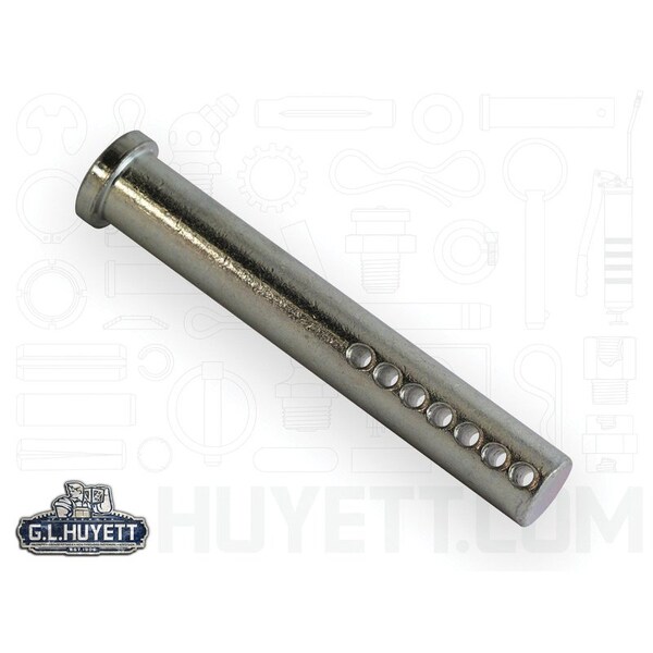 Huyett Universal Clevis Pin, Zinc Plated, 0.750 in Dia x 4.000 in Shank L x 0.156 in Hole Dia CLPUZ-0750-4000 - main