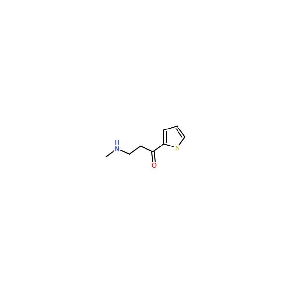 Ak Scientific 3-(Methylamino)-1-(thiophen-2-yl)propan-1-one hydrochloride (1g), CAS 645411-16-1 Z2651-1g - main