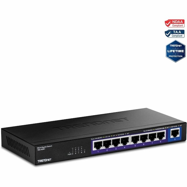 Trendnet 9-PORT MULTI-GIG SWITCH TEG-S591 - main