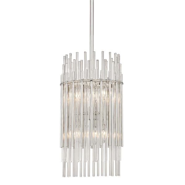 Hudson Valley Lighting Wallis 6 Light Pendant 10.5 In. Polished Nickel 6310-PN - main