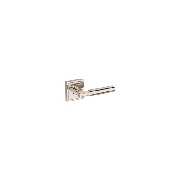 Baldwin Residential Door Levers Passage Right Hand Lifetime Bright Nickel PSRIDSSR055 - main