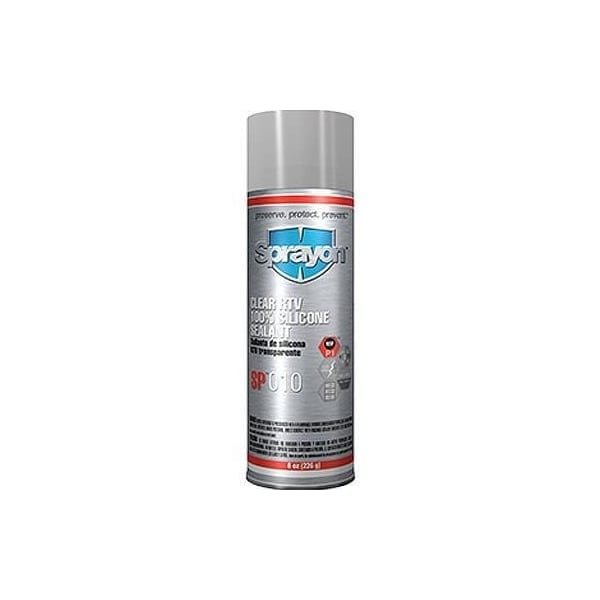 Krylon Sprayon RTV Silicone Sealants Clear S00010000 - main