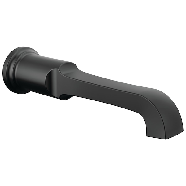 Delta Tetra Non-Diverter Tub Spout In Matte Black RP102061BL - main