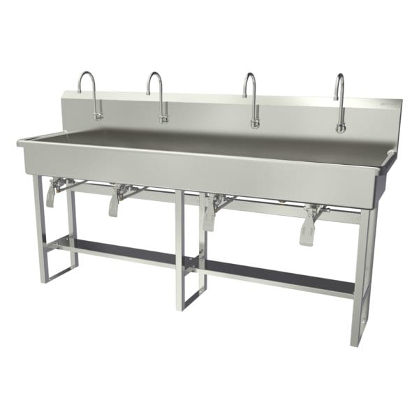 Sani-Lav Wash Station, 80"x20"x45", SS 58FK1.5 - main
