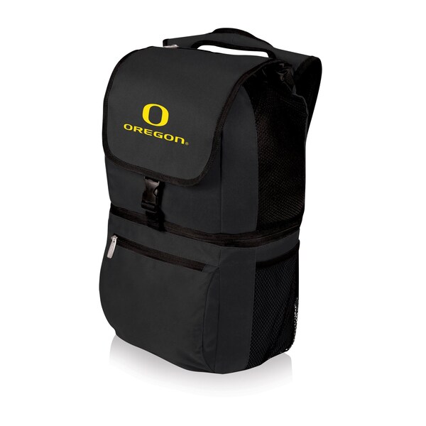 Picnic Time Family Of Brands NCAA Oregon Ducks Zuma Backpack Cooler - Soft Cooler Backpack - Lunch Cooler, Black 634-00-175-474-0 - main