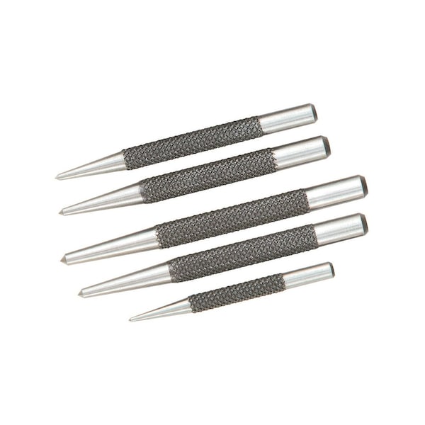 Hhip 5 Piece Round Head Center Punch Set 8606-4105 - main