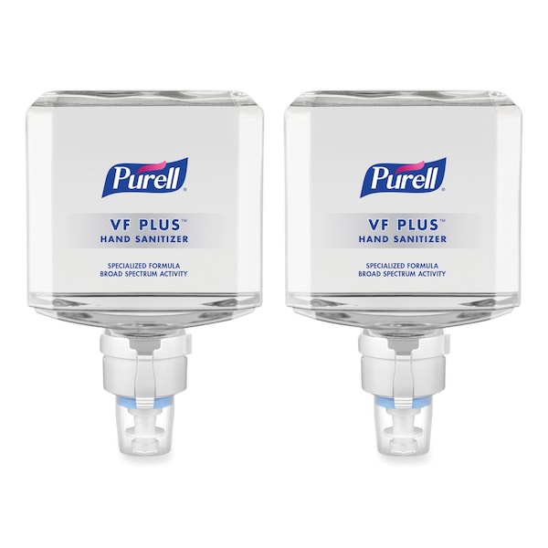 Purell VF PLUS Hand Sanitizer Gel, 1,200 mL Refill Bottle, Fragrance-Free, For ES8 Dispensers, PK2 7099-02 - main