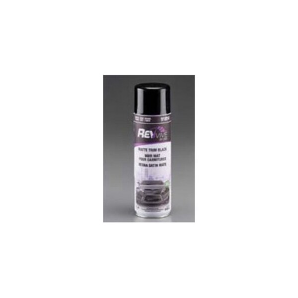 Norton Revive Products Matte Black Trim Paint, 11 oz Aerosol Can, 20 to 30 min Curing 66623391014 - main