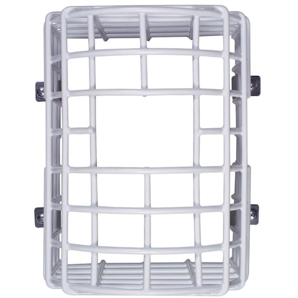 Safety Technology International Wire Guard, White Steel, 6 in x 6 in, For Use With Beam Smoke Detector DS240 & DS241 STI 9623 - main