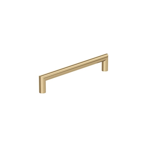 Amerock Revolve 6-5/16 inch (160mm) Center-to-Center Champagne Bronze Cabinet Pull, 10PK 10VMP36854CZ - main