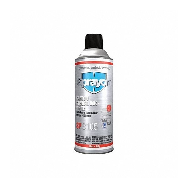 Krylon Sprayon Stencil Ink White SC3105000 - main