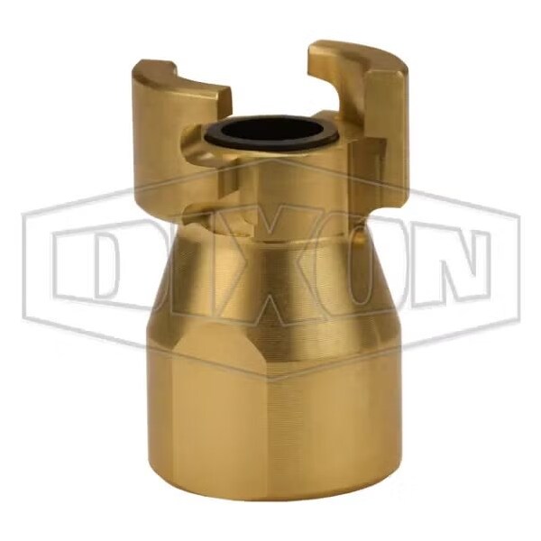 Dixon Dual-Lock P Series Thor Interchange Female Quick Disconnect Plug, Quick-Disconnect Plug x NPTF, Bra P4F8-B - main