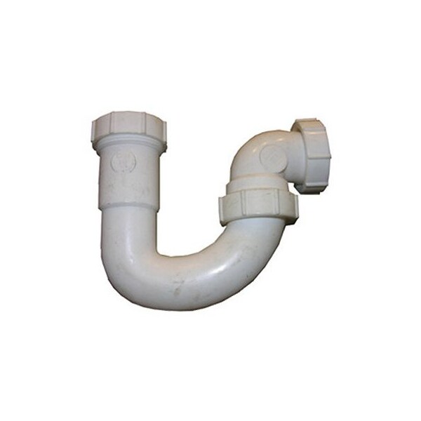 Larsen Supply Co 1-1/4"Wht Sink J Bend 03-4229 - main