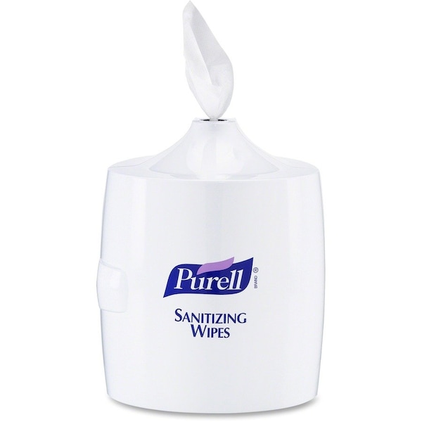 Purell reg Sanitizing Wipes Wall Mount Dispenser, White GOJ901901 - main