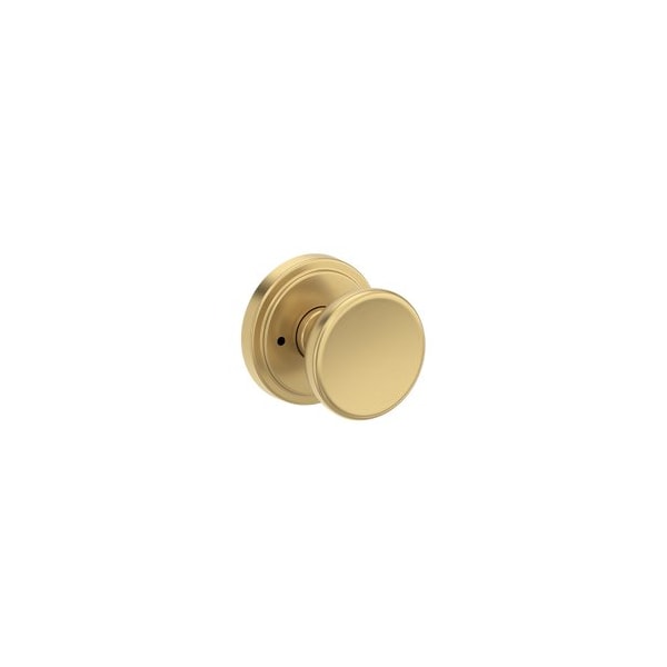 Baldwin Residential Door Knobs Privacy Reversible Lifetime Satin Brass PVSOLSRR044 - main