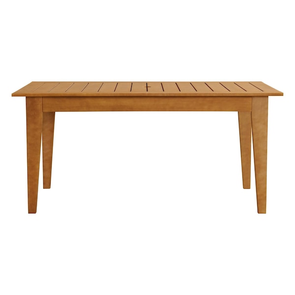 Alaterre Furniture Barton Eucalyptus Wood Outdoor Dining Table 80-OUTD-WD-DT - main