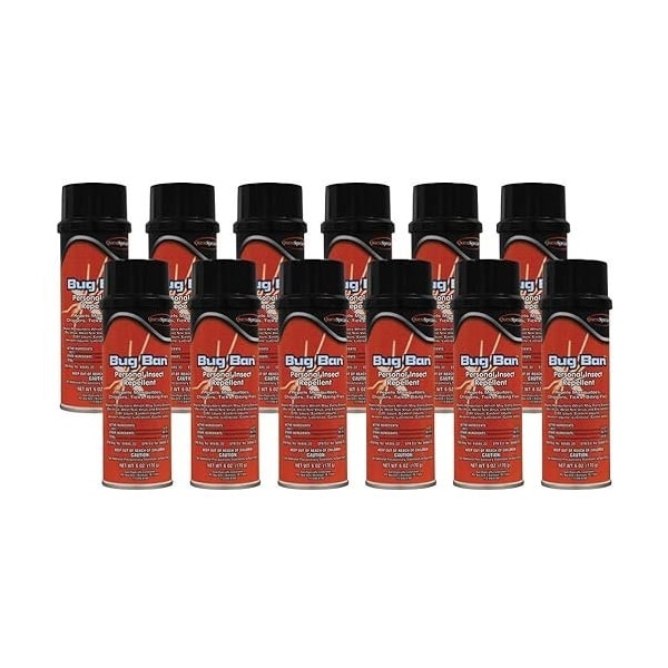 Quest Specialty BUG BAN Personal Insect Repellent 8 oz. Can, 12PK 4350 - main