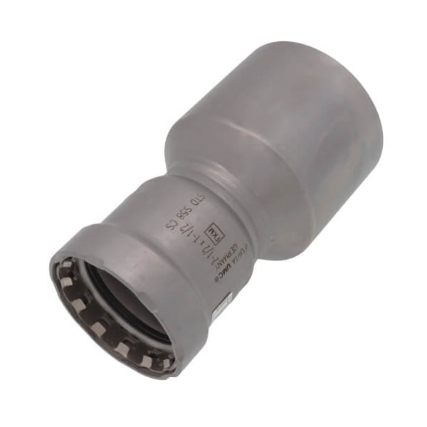 Viega MegaPress reducer FTG IPS 2.5 P 1.5 carbon steel zinc-nickel coating 26710 - main