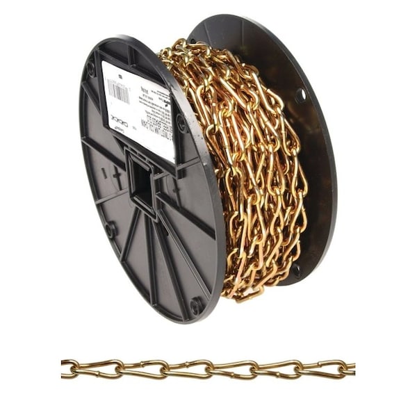 Campbell Chain & Fittings Chain Coil No3 Tw/Lk 50Ft Rl 0723167 - main