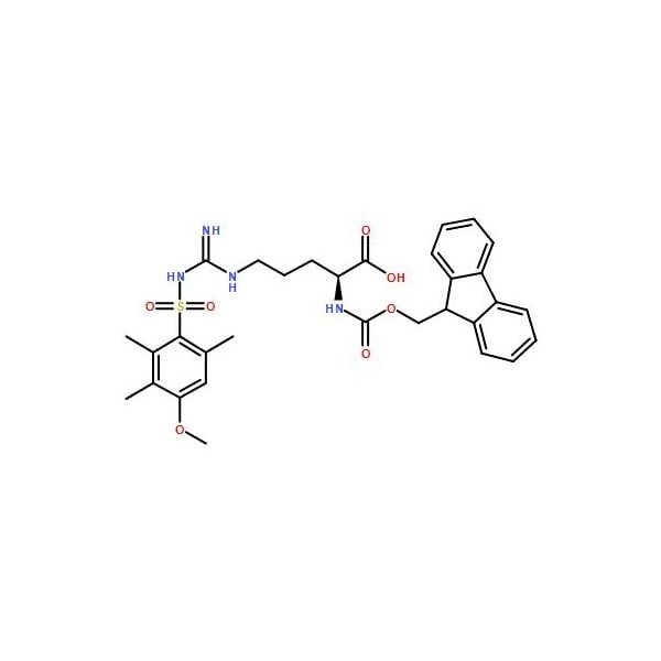 Ak Scientific Fmoc-Arg(Mtr)-OH (25g), CAS 98930-01-9 K776-25g - main