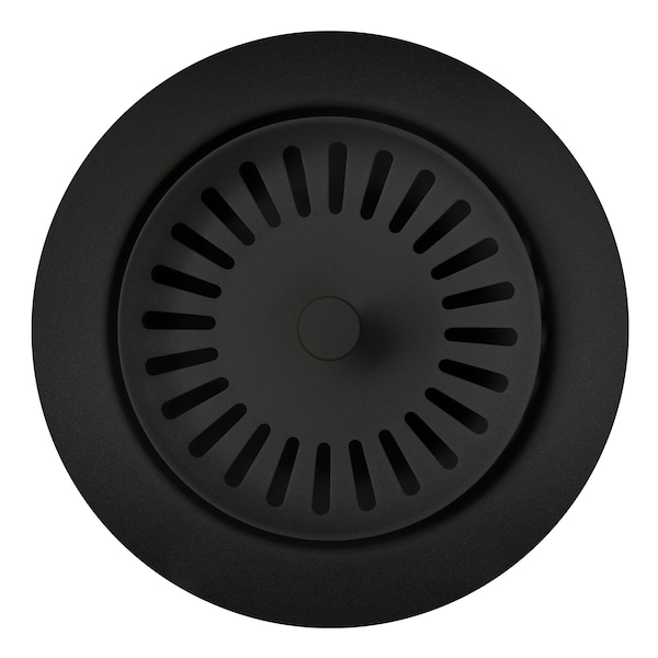 Blanco Color-Coordinated Metal Waste Flange, Coal Black 240339 - main