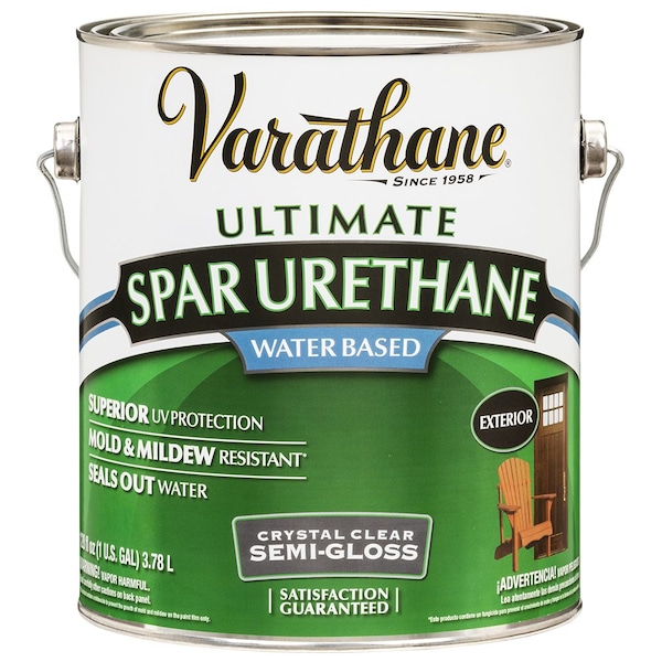 Rust-Oleum 1 Gal Rust-Oleum 250131 Clear Varathane Water-Based Interior & Exterior Ultimate Spar Urethane, 250141H - main