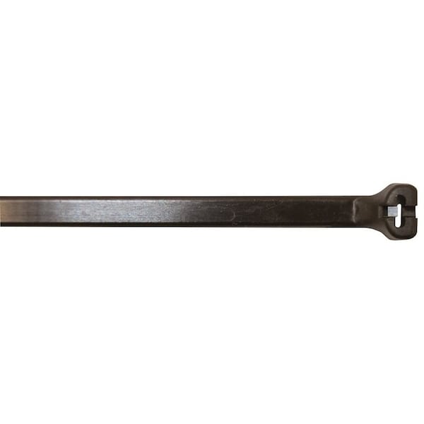 Gardner Bender Cable Tie, 11 in L, Black, Nylon, 50 lb Strength 46-310UVBMP - main
