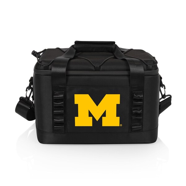 Picnic Time Family Of Brands NCAA Michigan Wolverines Tarana Superthick Cooler Bag with Removable Shoulder Strap 630-12-179-344-0 - main