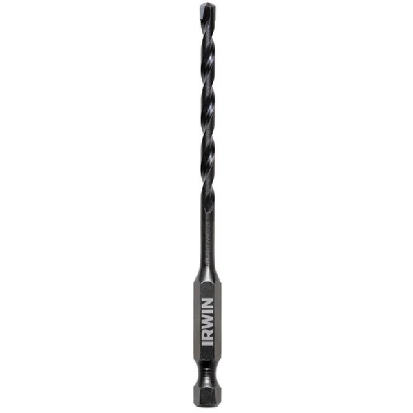 Irwin Impact Drill Bit, 532 in Dia, 4 in OAL, 1Flute, 14 in Dia Shank, Hex Shank 1870542 - main