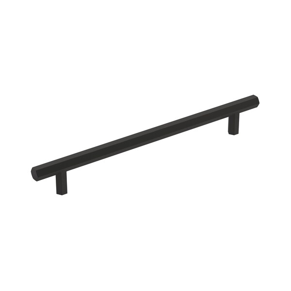 Amerock Caliber 7-9/16 in 192 mm Center-to-Center Matte Black Cabinet Pull BP36876FB - main