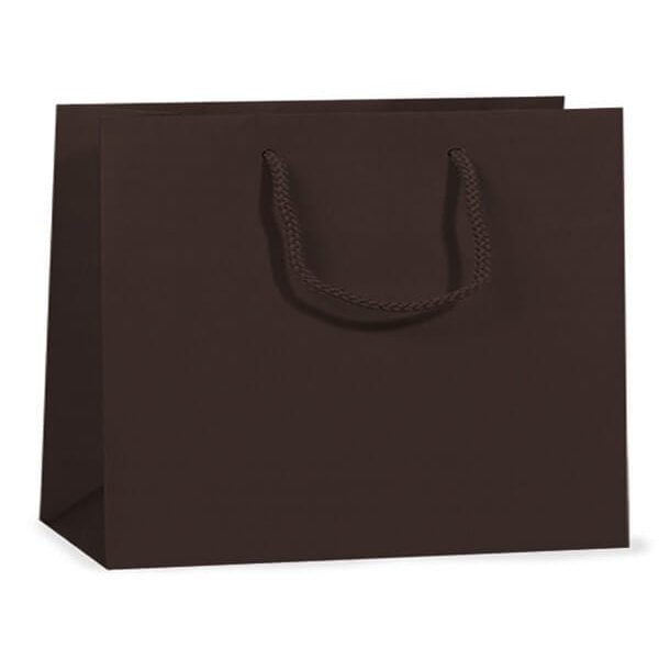 Nashville Wraps Chocolate Matte Gift Bags, Vogue 16x6x12, 10PK MTVMCH - main