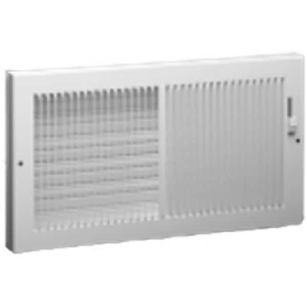 American Metal Products 367W10X6 White Baseboard Register- 10 x 6 in 852418 - main