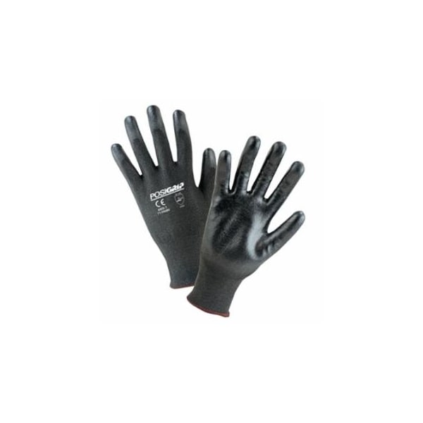 Pip 713HGBU Palm Coated HPPE Gloves, Medium, Black, 12PK 112-713HGBU/M - main