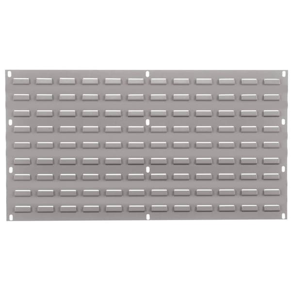 Pucel A-Frame Louver Panel, 34 in W x 17 in H, Gray LP-300 - main