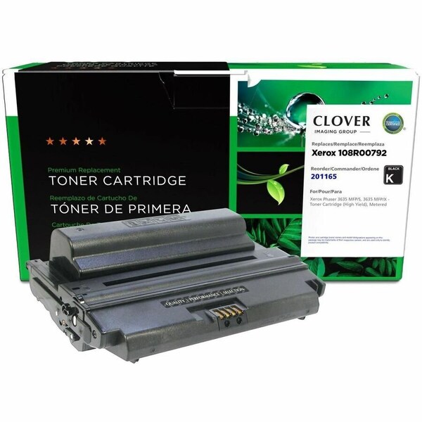 Clover Imaging Group Remanufactured High Yield Metered Toner Cartridge for Xerox 108R00792 201165 - main