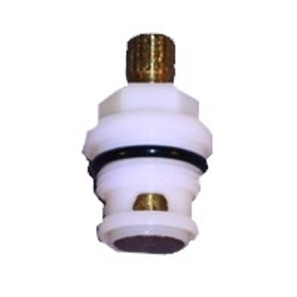 Us Hardware Faucet Stem, Plastic, 1-3/4 in L, For: Streamway 8 in Faucets, Three Valve Tub/Shower Faucets P-140C - main