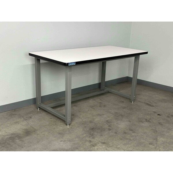 Stackbin Bolted Workbenches, 48"W, Adj. H, 1000lb P4830-T-1005-VB - main