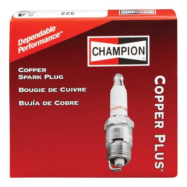 Federal Mogul 322 RN11YC4 Copper Plus Replacement Spark Plug, 4PK 8008260 - main