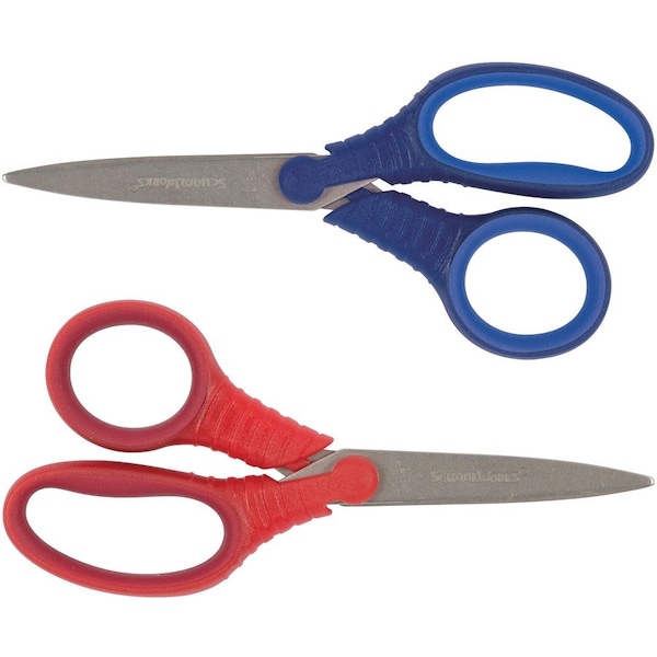 Fiskars Schoolworks 5 Kids Scissors, Assorted, 2PK FSK1055801004 - main