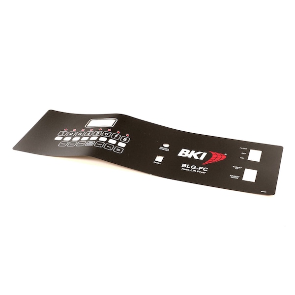 Bki DECAL, CONTROL PANEL, BLG-FC, BOIL OUT N0705 - main