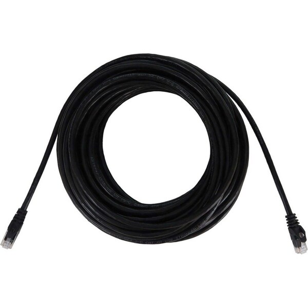 Eaton Tripp Lite Series Cat6a 10G Snagless Molded UTP Ethernet Cable RJ45 M/M, PoE, Black, 100 ft. N261-100-BK - main