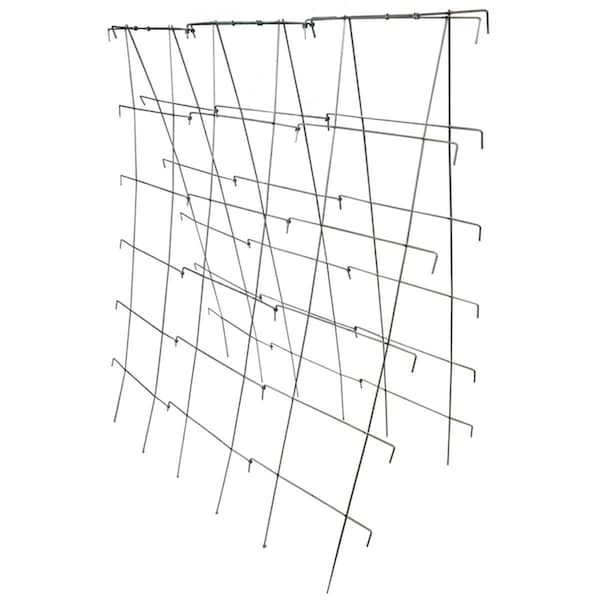 Curtilage 48 x 42 in. Metal Plant Support, Green CU2185122 - main
