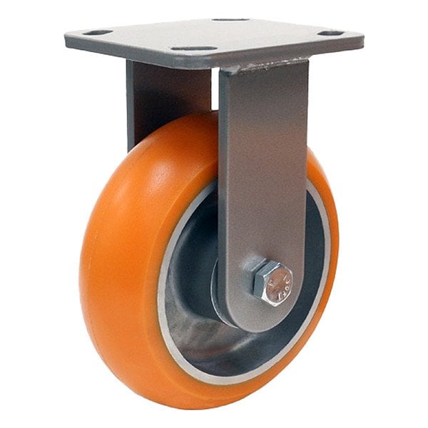 Hamilton Plate Caster, Steel, Rigid R-WH-62EMB-ZB - main