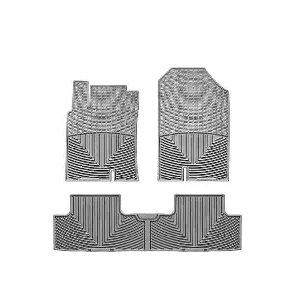 Weathertech Grey, Front and Rear All Weather Floor Mats WTHG269197 - main