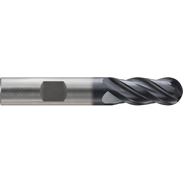 Yg-1 Tool YGBASIX 4 Flutes Multiple Helix Ball E/MX-Coating G9J51028N - main